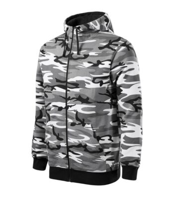 Camo Zipper - 32 - Сив камуфлаж - C