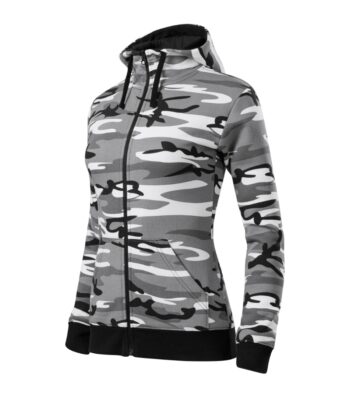 Camo Zipper - 32 - Сив камуфлаж - C