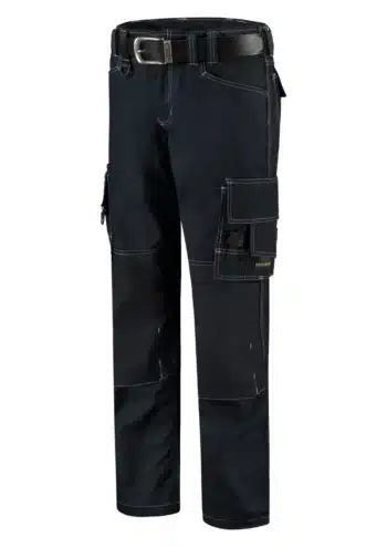Cordura Canvas Work Pants - T2 - Navy blue - C